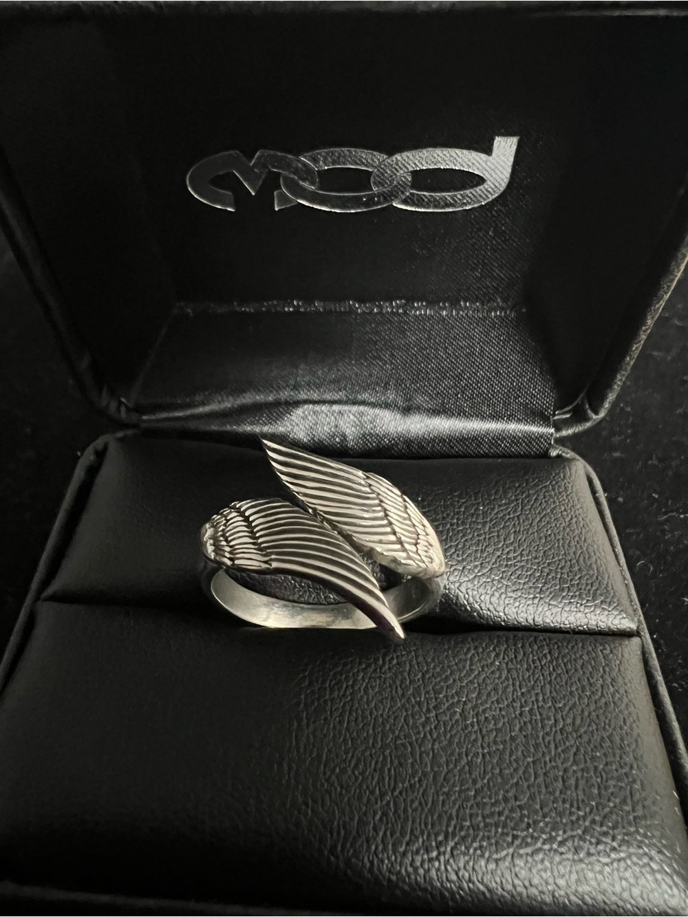 Harley-Davidson MOD sterling silver wing ring